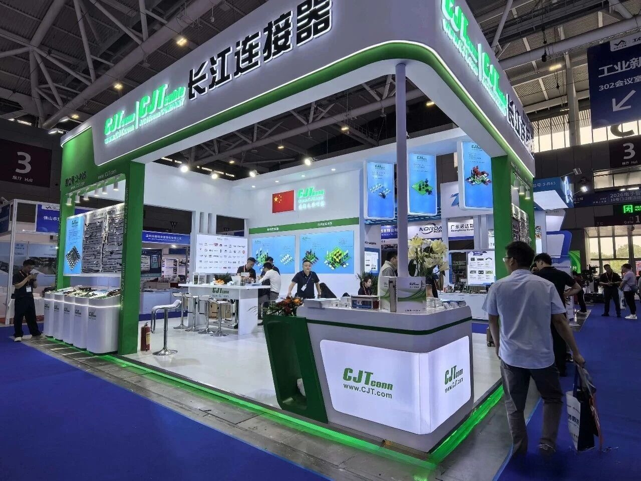 長江コネクタ登場2026深セン国際電子知能製造展が円満に終了